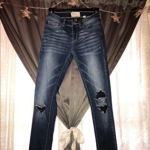 SOLD!! BKE Skinny Jeans w/ Holes